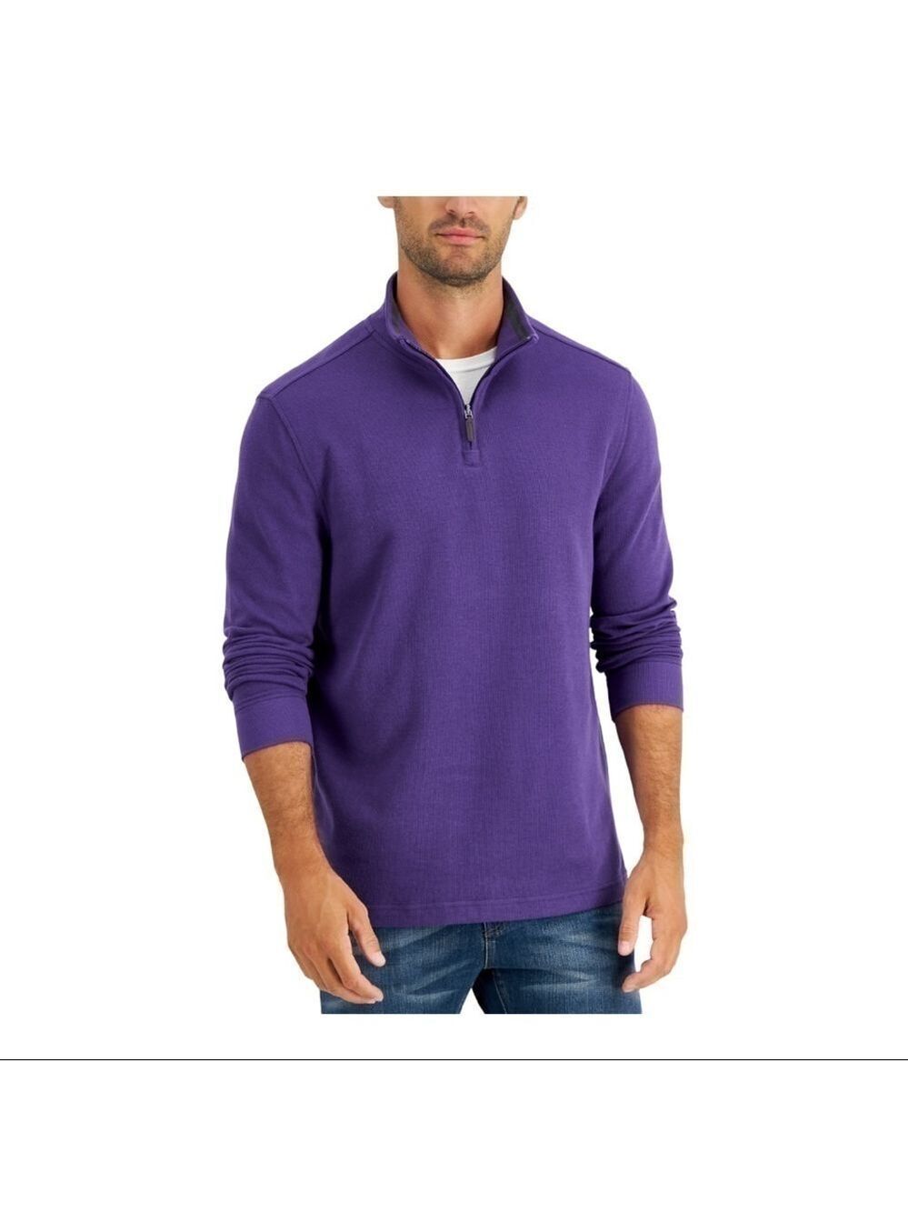 𝅺club room Ls French rib in dark fig